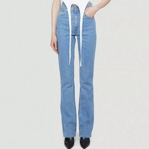 Helmut Lang Femme Hi Bootcut Jeans Size 26